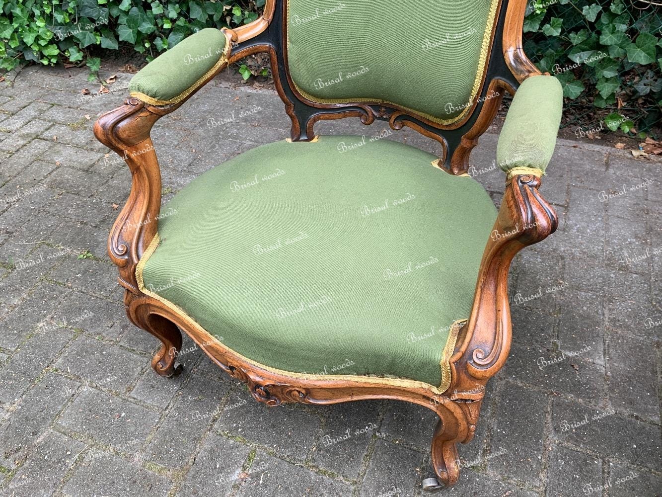 Louis Philippe style Pair of armchairs